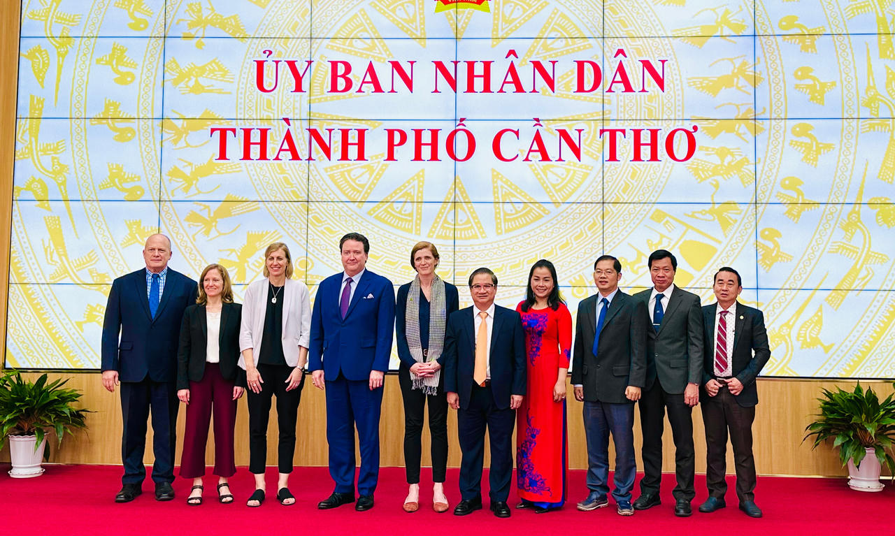 USAID kỳ vọng hợp tác với TP Cần Thơ về cải thiện môi trường, ứng phó biến đổi khí hậu