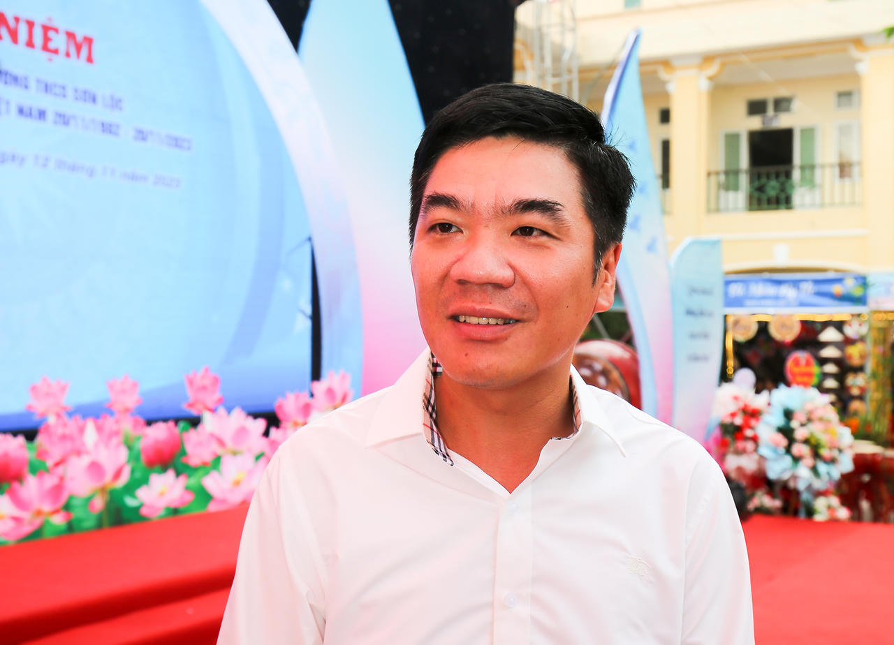 THCS Sơn Lộc (Sơn Tây) tưng bừng mừng tuổi 30