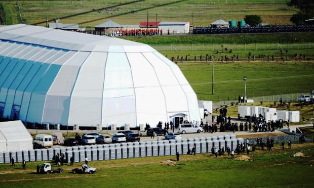 Long trọng tiễn đưa Nelson Mandela về nơi an nghỉ tại quê nhà