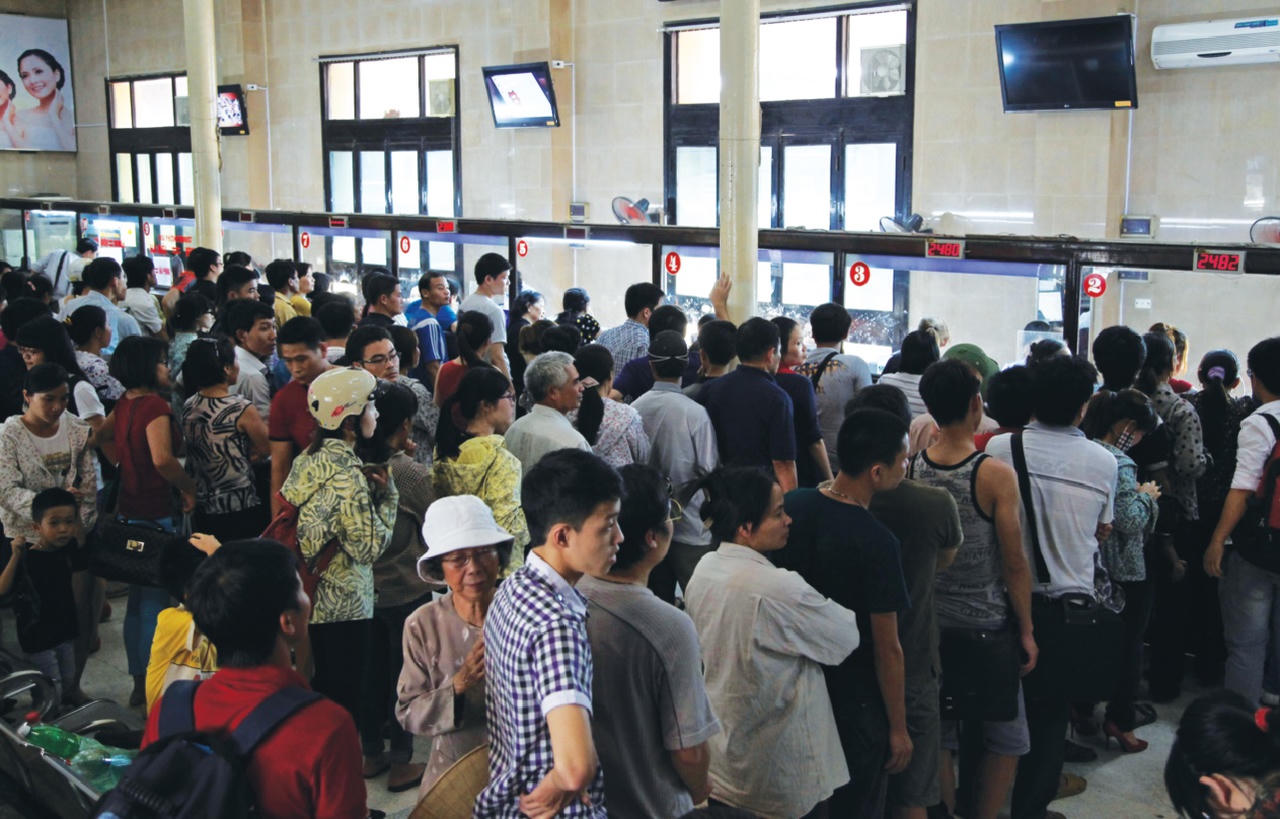 Còn 15.000 vé tàu Tết Bắc- Nam