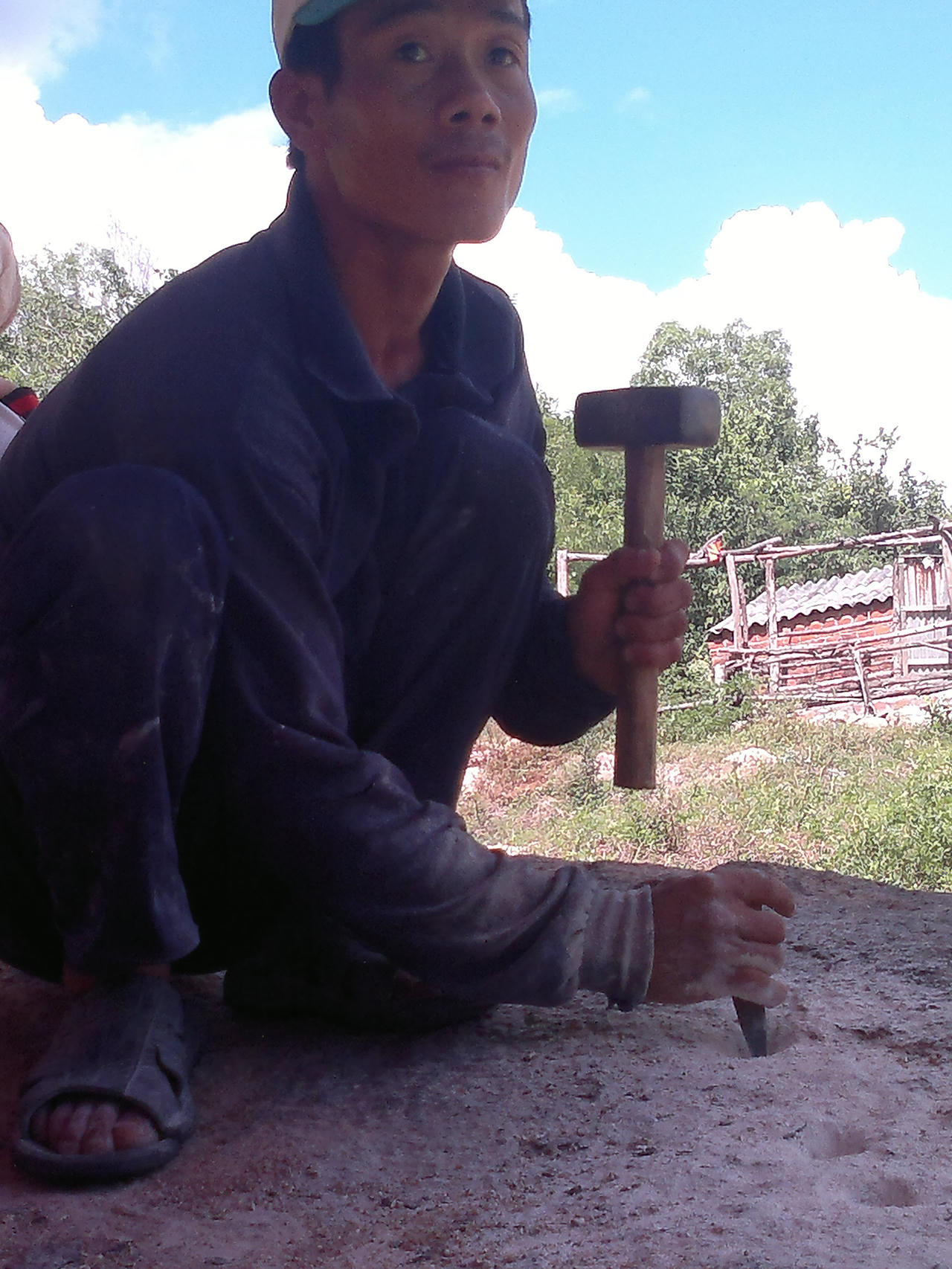 Thợ đá cược mạng sống với tử thần