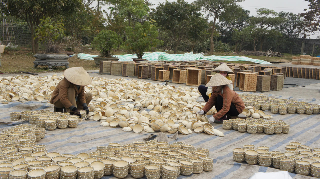 Làng guột 400 tuổi hối hả vào mùa Tết