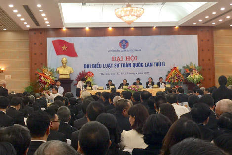 Khai mạc Đại hội đại biểu Luật sư toàn quốc lần thứ II