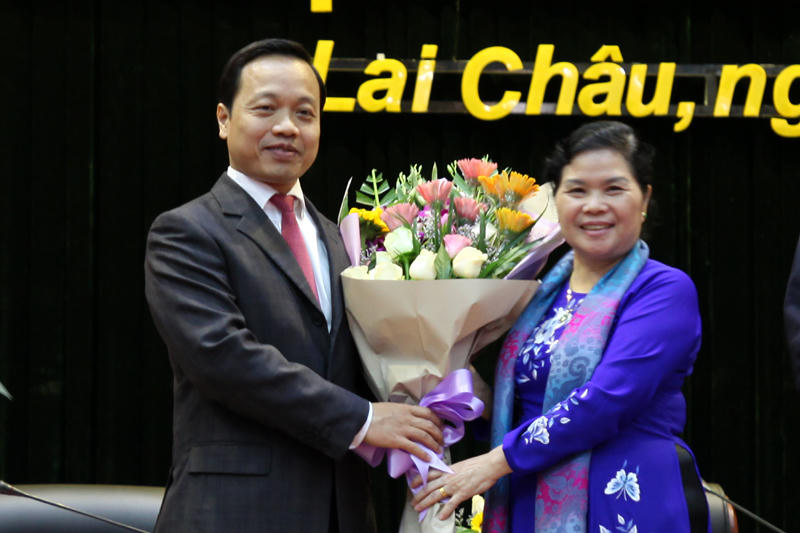Ông Trần Tiến Dũng được bầu làm Chủ tịch UBND tỉnh Lai Châu