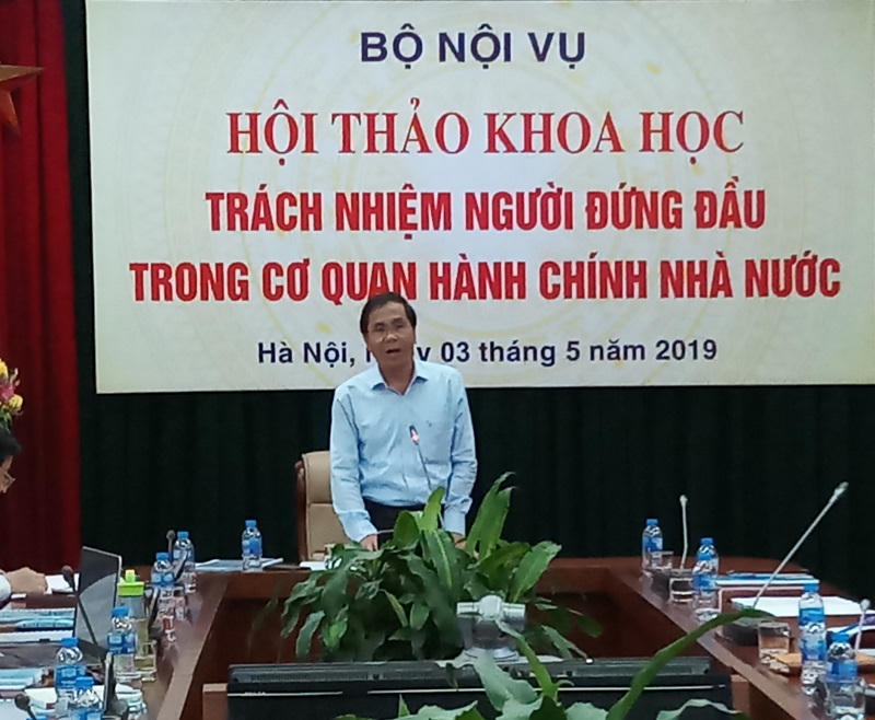 Nâng cao trách nhiệm người đứng đầu - tránh việc “công của tôi, lỗi của tập thể”