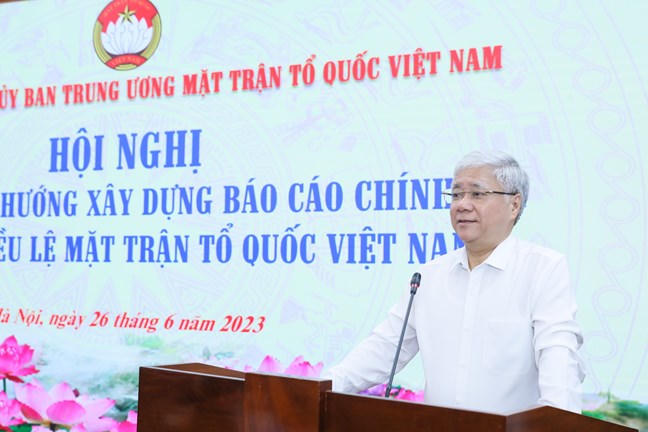 Hiến kế xây dựng Văn kiện Đại hội Mặt trận Tổ quốc Việt Nam lần thứ X