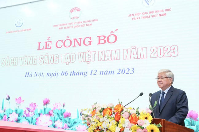 Công bố Sách vàng Sáng tạo Việt Nam năm 2023: Khơi dậy niềm tự hào về trí tuệ Việt Nam