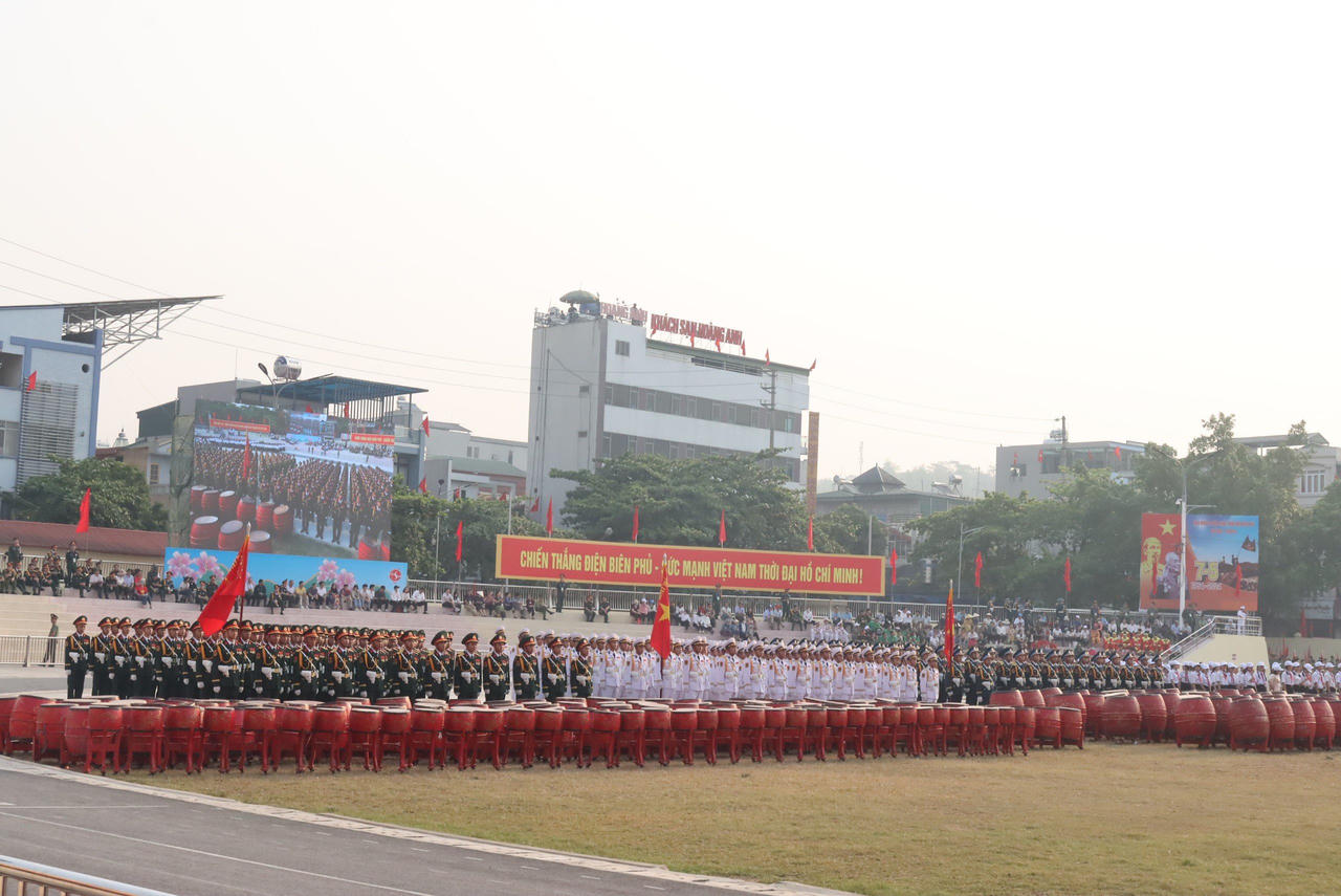 Tổng duyệt Lễ kỷ niệm 70 năm Chiến thắng Điện Biên Phủ