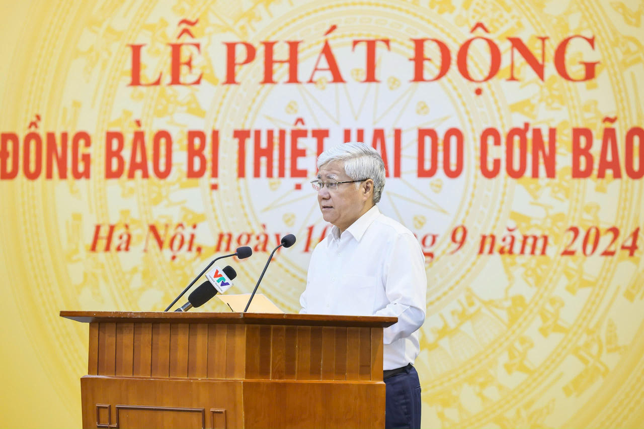  Hơn 407 tỷ đồng ủng hộ và đăng ký ủng hộ đồng bào bị thiệt hại do bão số 3 gây ra