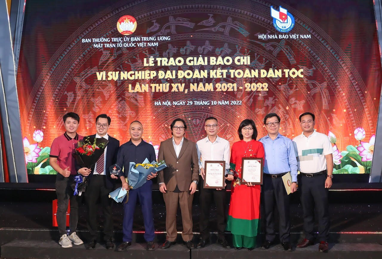 90 tác phẩm được trao Giải báo chí “Vì sự nghiệp Đại đoàn kết toàn dân tộc”