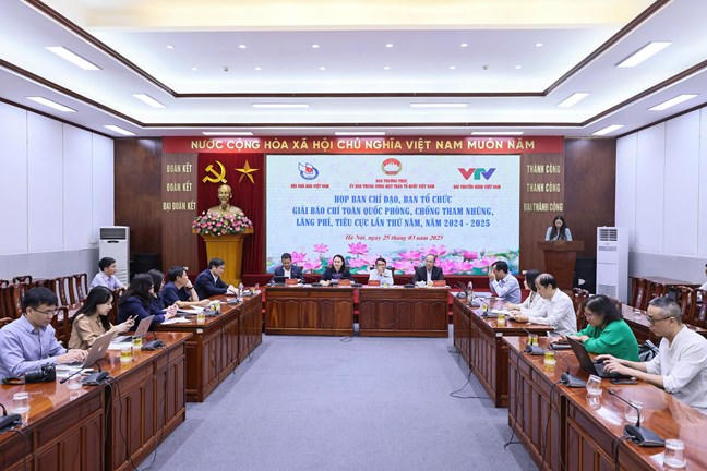 Cần đột phá trong triển khai Giải báo chí toàn quốc phòng, chống tham nhũng, lãng phí, tiêu cực