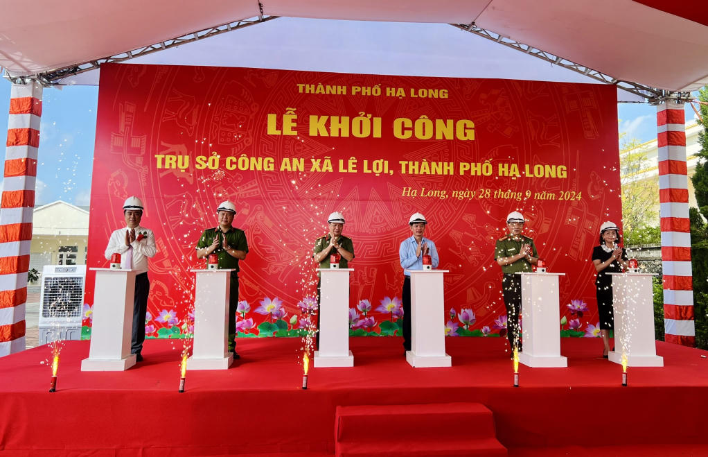 Khởi công các công trình chào mừng Đại hội Đảng bộ các cấp tại TP Hạ Long