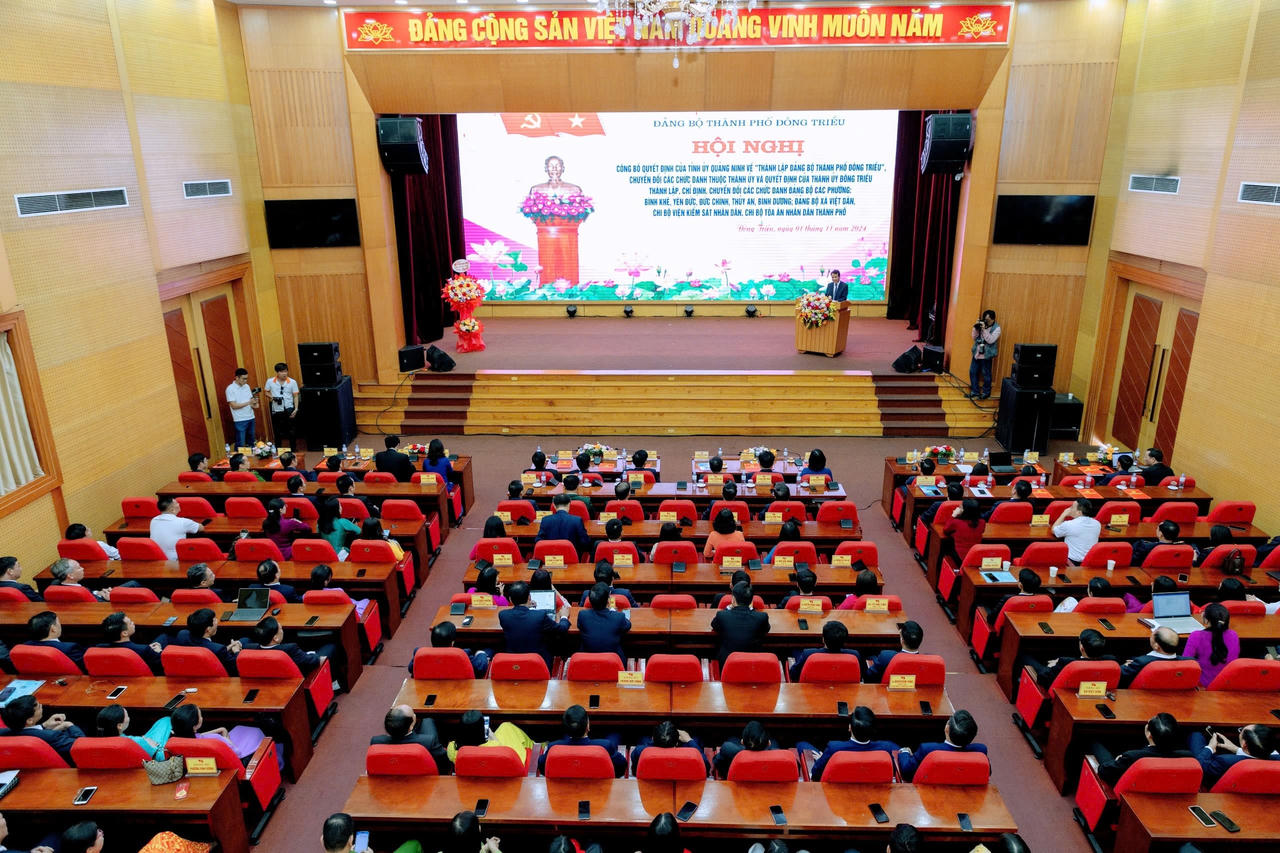 Thành lập Đảng bộ TP Đông Triều