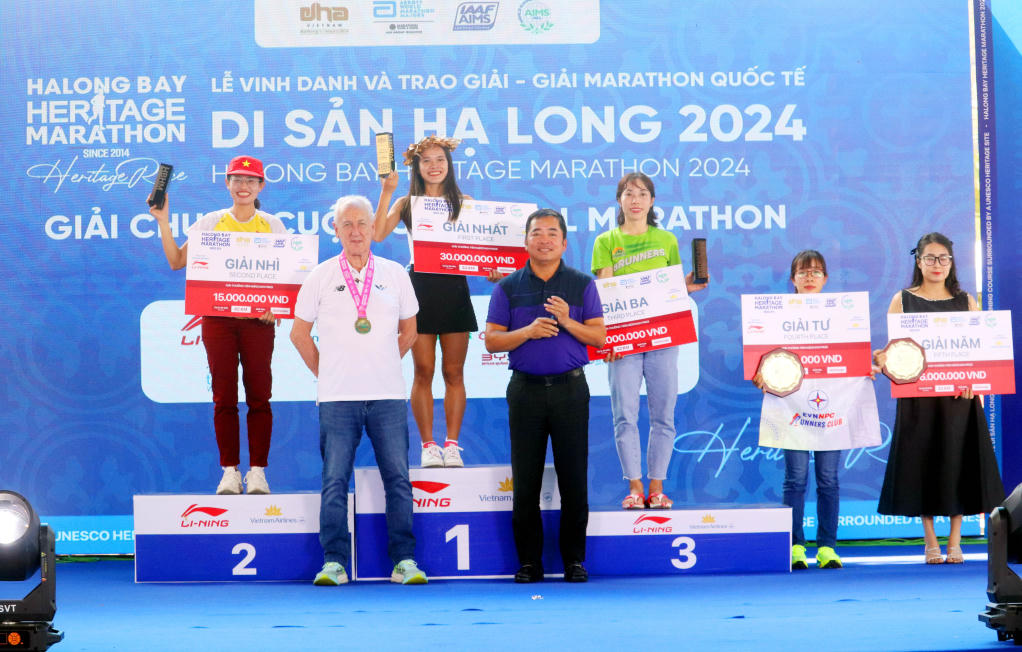 Hơn 13.500 VĐV tranh Giải Halong Bay Heritage Marathon 2024 tại Quảng Ninh