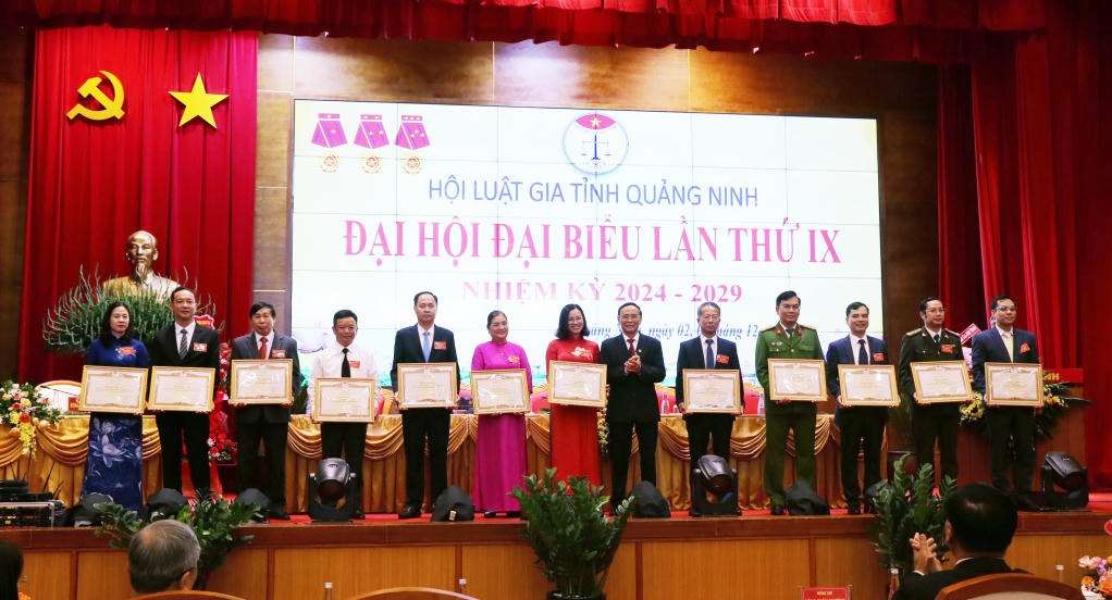 Ông Đặng Phúc Lâm làm Chủ tịch Hội Luật gia tỉnh Quảng Ninh