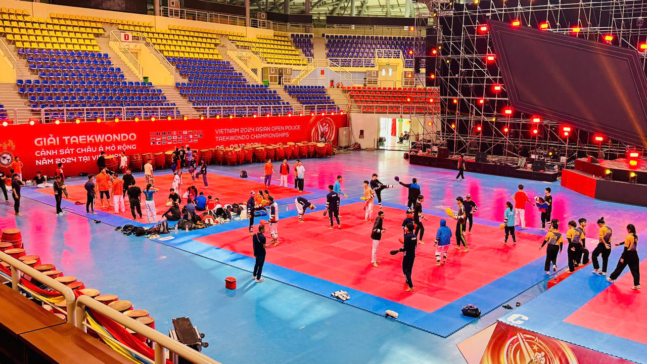 Quảng Ninh sẵn sàng cho Giải Taekwondo Cảnh sát châu Á