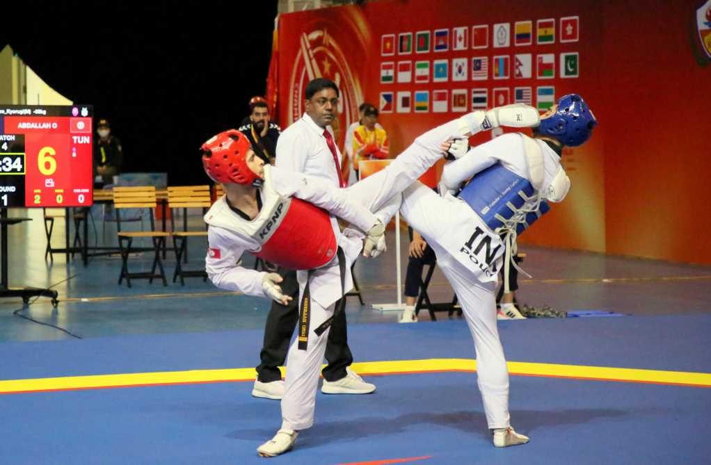 Giải Taekwondo Cảnh sát Châu Á chính thức khởi tranh tại Quảng Ninh