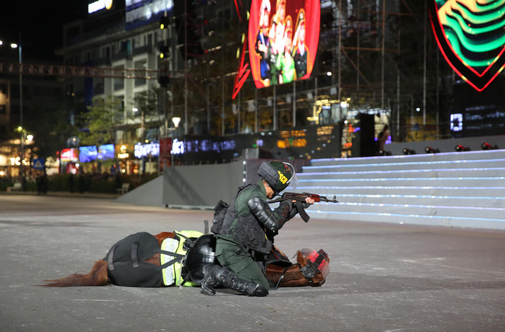 Mãn nhãn đêm nhạc chào mừng Giải Taekwondo Cảnh sát châu Á tại Quảng Ninh