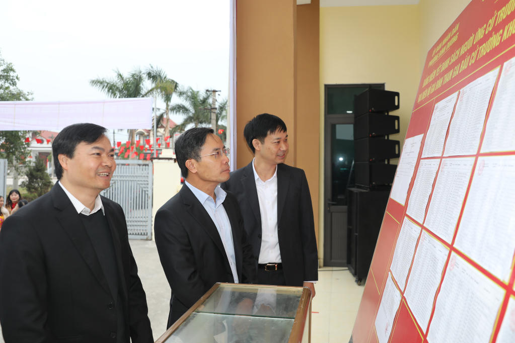 Chủ tịch UBND tỉnh Quảng Ninh dự bầu cử tại TP Đông Triều