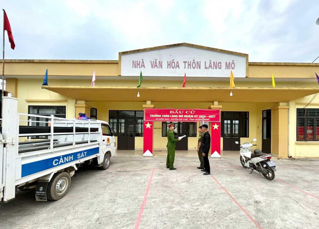 Công an Quảng Ninh đảm bảo an toàn tuyệt đối cho Ngày hội toàn dân