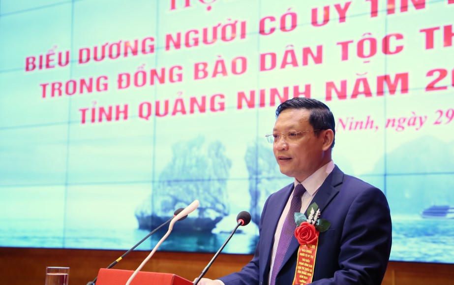 Biểu dương người có uy tín trong đồng bào dân tộc thiểu số ở Quảng Ninh