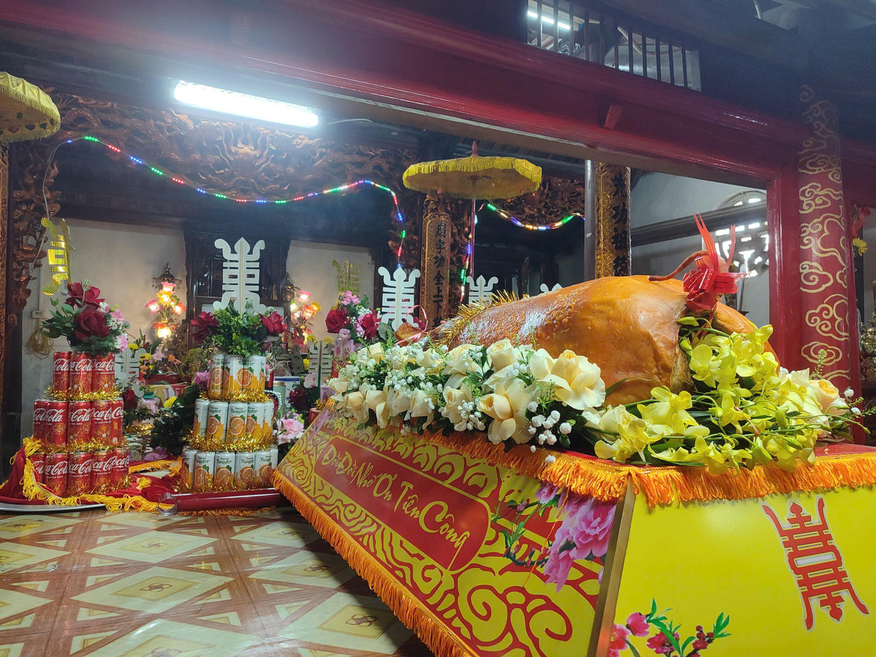 Lễ rước người sống ở Đảo Hà Nam (Quảng Ninh)