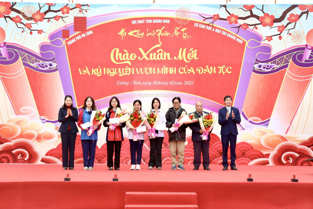 Chủ tịch tỉnh Quảng Ninh dự Hội Khai bút đầu xuân Ất Tỵ năm 2025