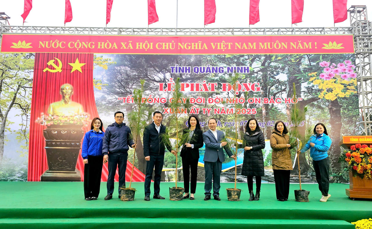 Phó Thủ tướng Trần Hồng Hà dự Lễ Phát động Tết trồng cây tại Quảng Ninh