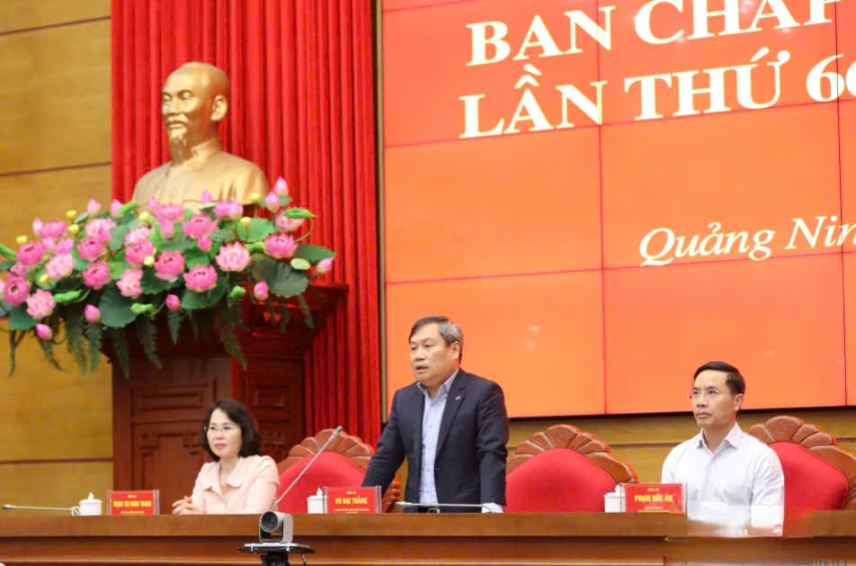 Ông Vũ Quyết Tiến giữ chức vụ Phó Bí thư Tỉnh ủy Quảng Ninh