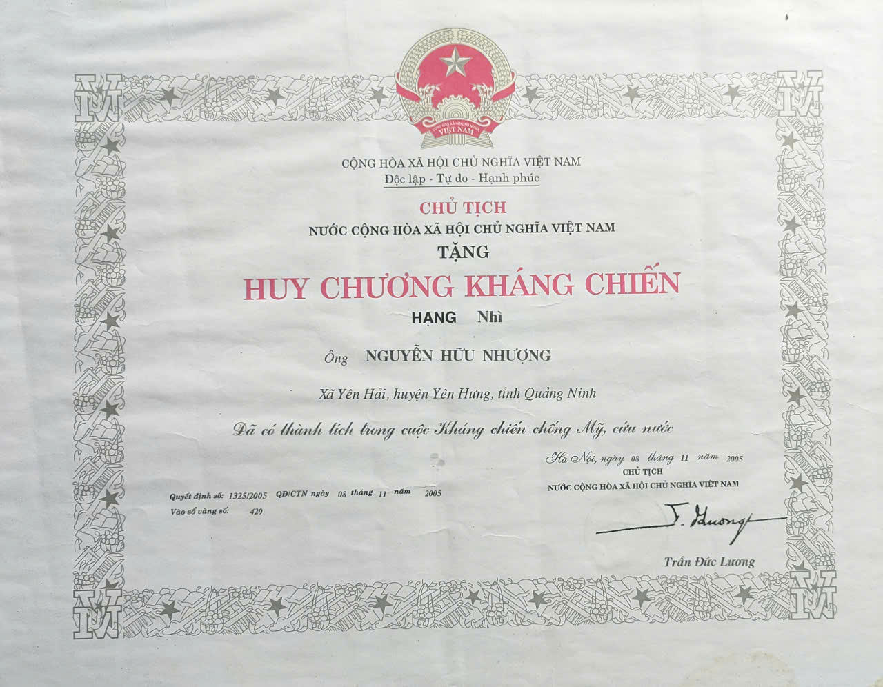 Cuộc chiến không tiếng súng của cựu chiến binh Đặc công rừng Sác