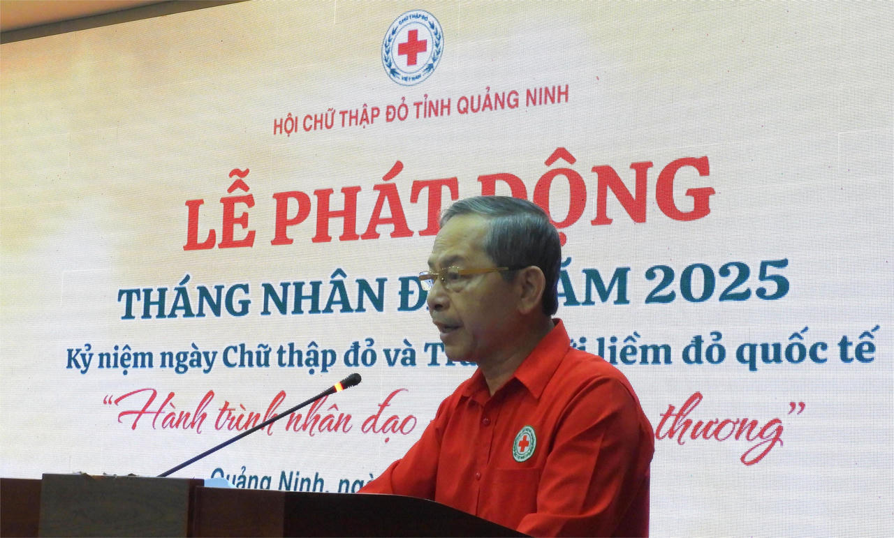 Hơn 3 tỷ đồng đăng ký ủng hộ trong Lễ Phát động Tháng Nhân đạo tại Quảng Ninh