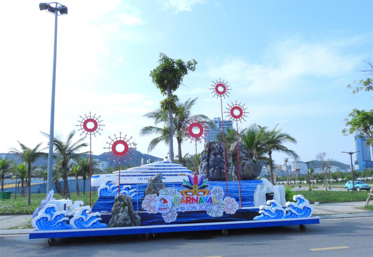 Quảng Ninh: Gấp rút chuẩn bị cho khai mạc Carnaval Hạ Long 2025