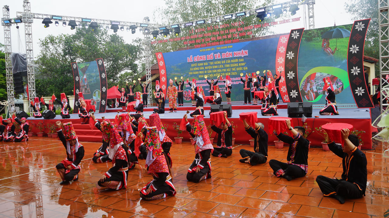 Tục Kiêng Gió được công nhận là Di sản Văn hóa phi vật thể Quốc gia