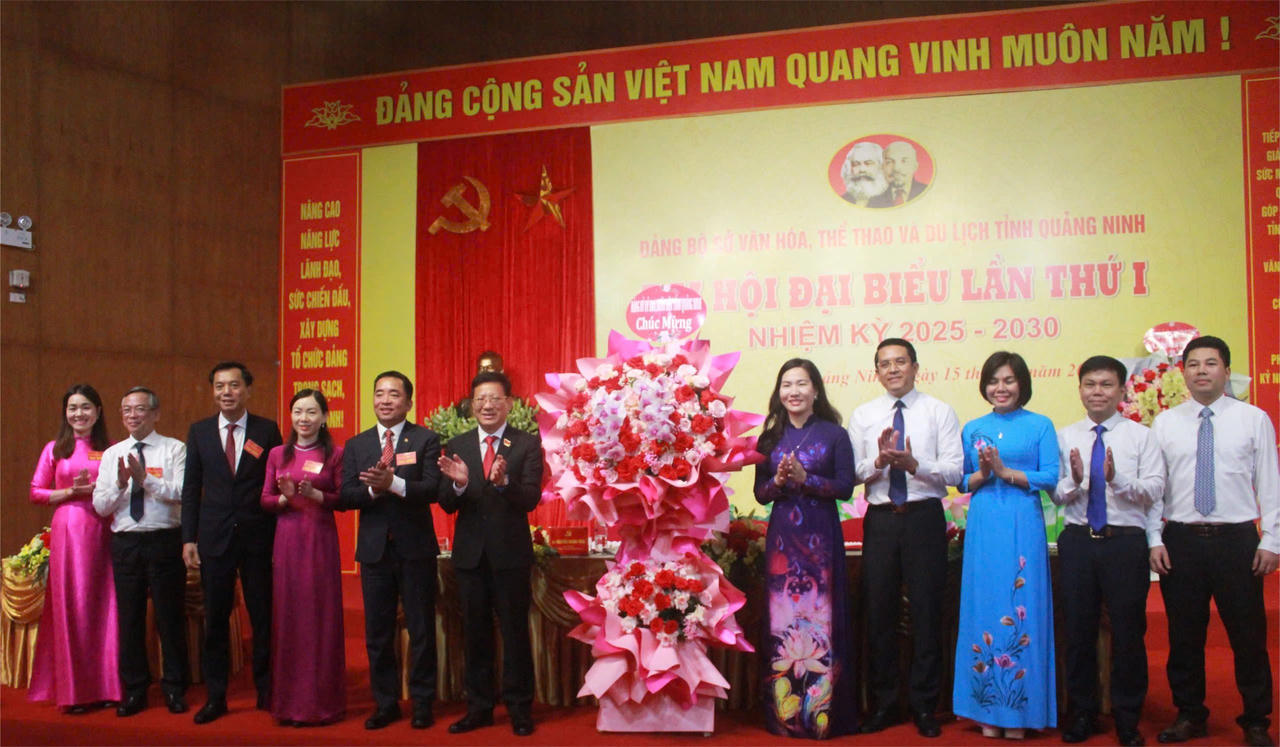 Ông Nguyễn Việt Dũng giữ chức Bí thư Đảng ủy Sở Văn hóa, Thể thao và Du lịch Quảng Ninh