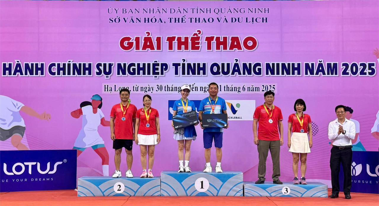 Giải Thể thao Hành chính sự nghiệp tỉnh Quảng Ninh năm 2025 thành công tốt đẹp