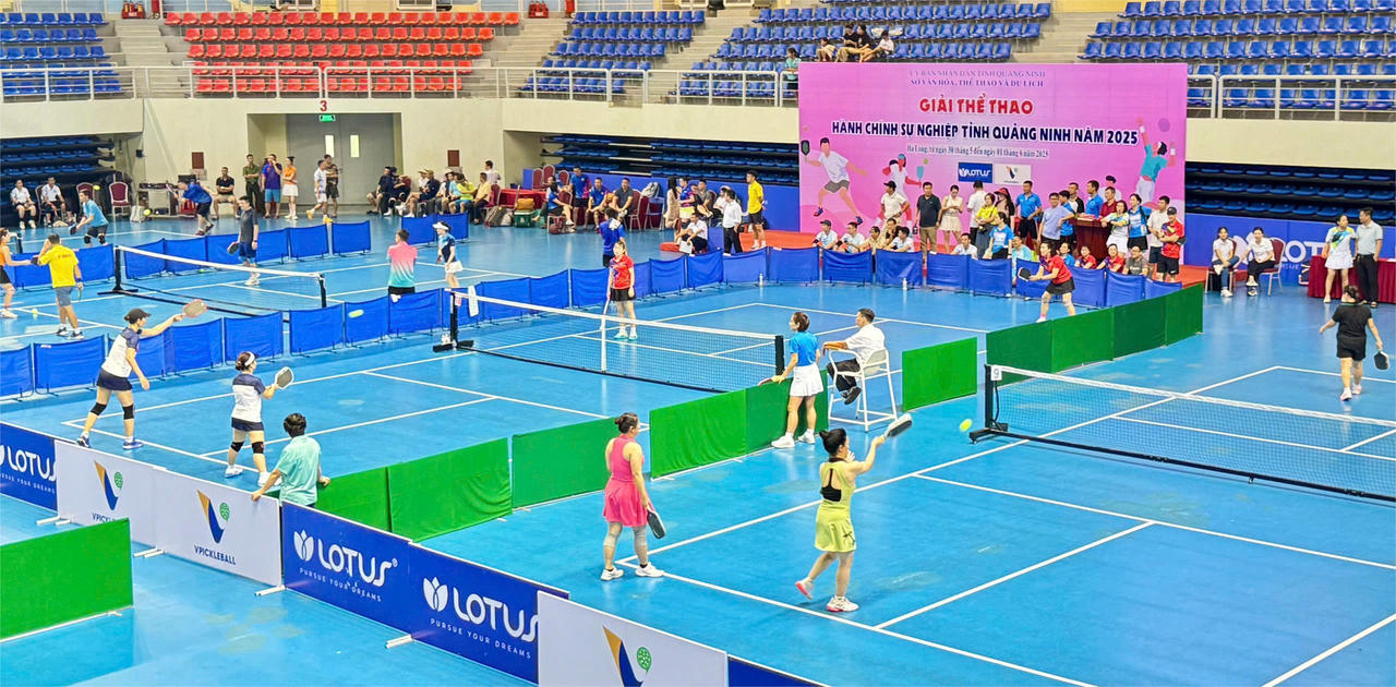 Giải Thể thao Hành chính sự nghiệp tỉnh Quảng Ninh năm 2025 thành công tốt đẹp