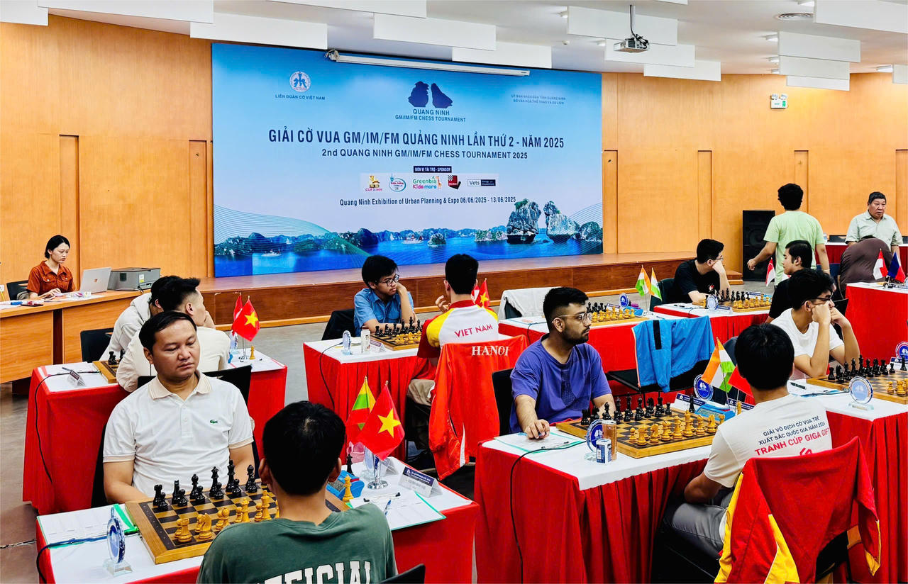 Khai mạc Giải Cờ vua kiện tướng quốc tế tại Quảng Ninh