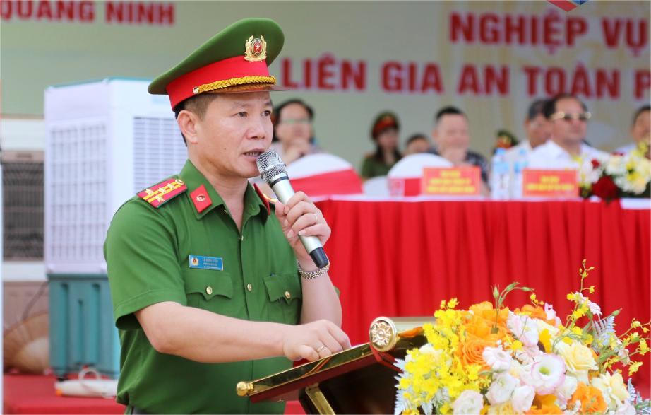 Hội thi Tổ liên gia PCCC năm 2025 tại Quảng Ninh