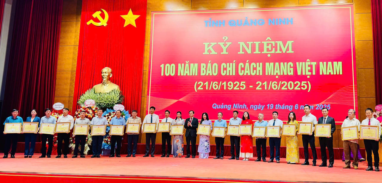 Quảng Ninh kỷ niệm 100 năm Báo chí Cách mạng Việt Nam và trao Giải Báo chí năm 2024
