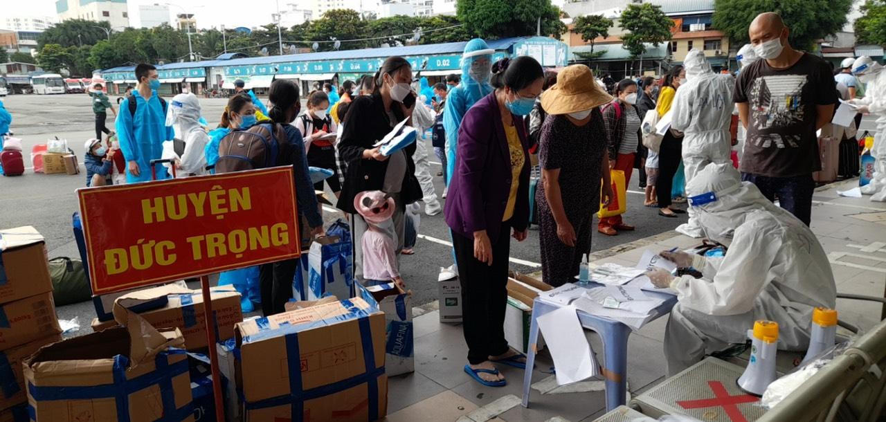 Lâm Đồng đón hơn 2.000 công dân về quê