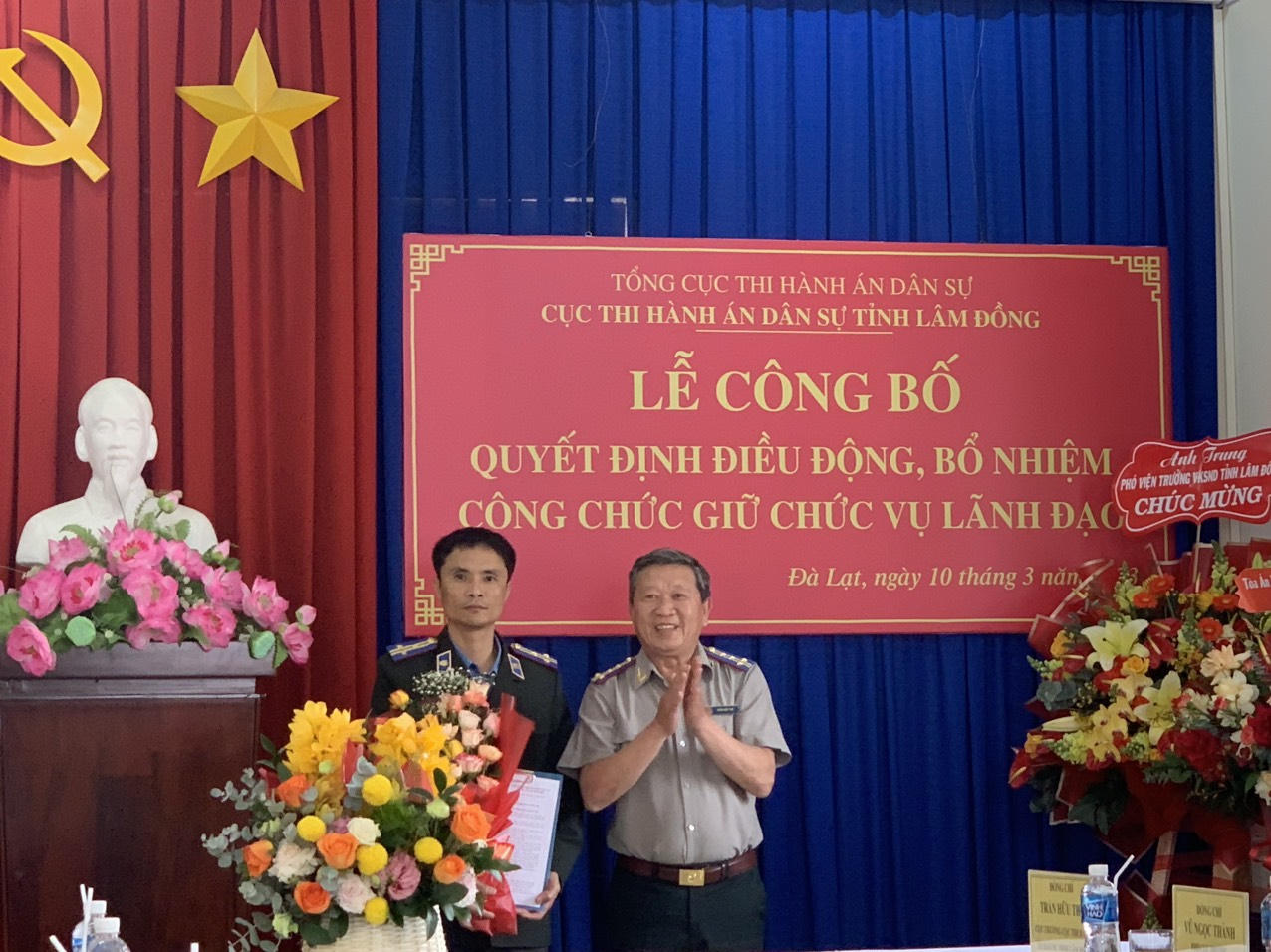 Bổ nhiệm Chi cục trưởng Chi cục THADS TP. Đà Lạt, Lâm Đồng