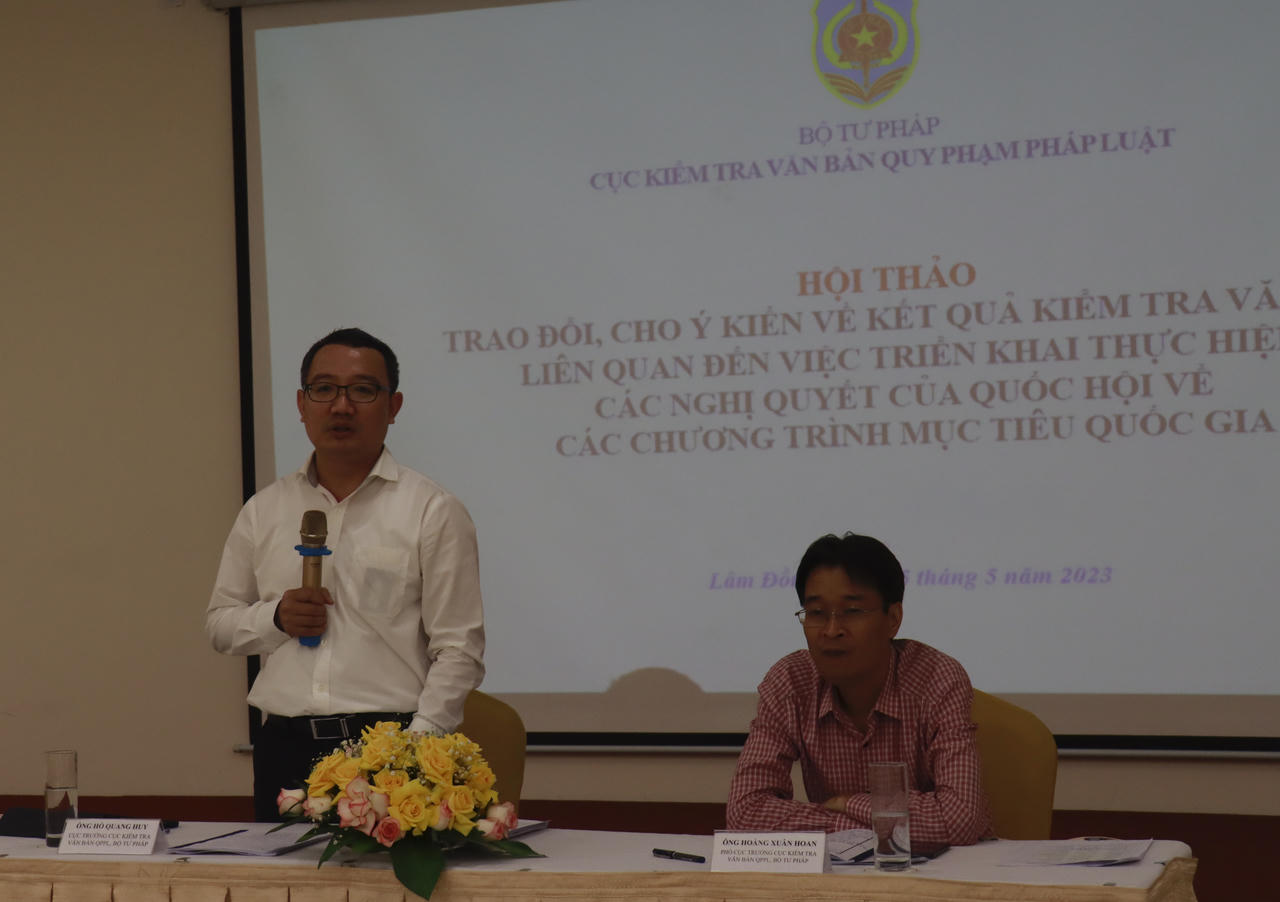 Tiếp tục rà soát, hoàn thiện kết quả kiểm tra văn bản