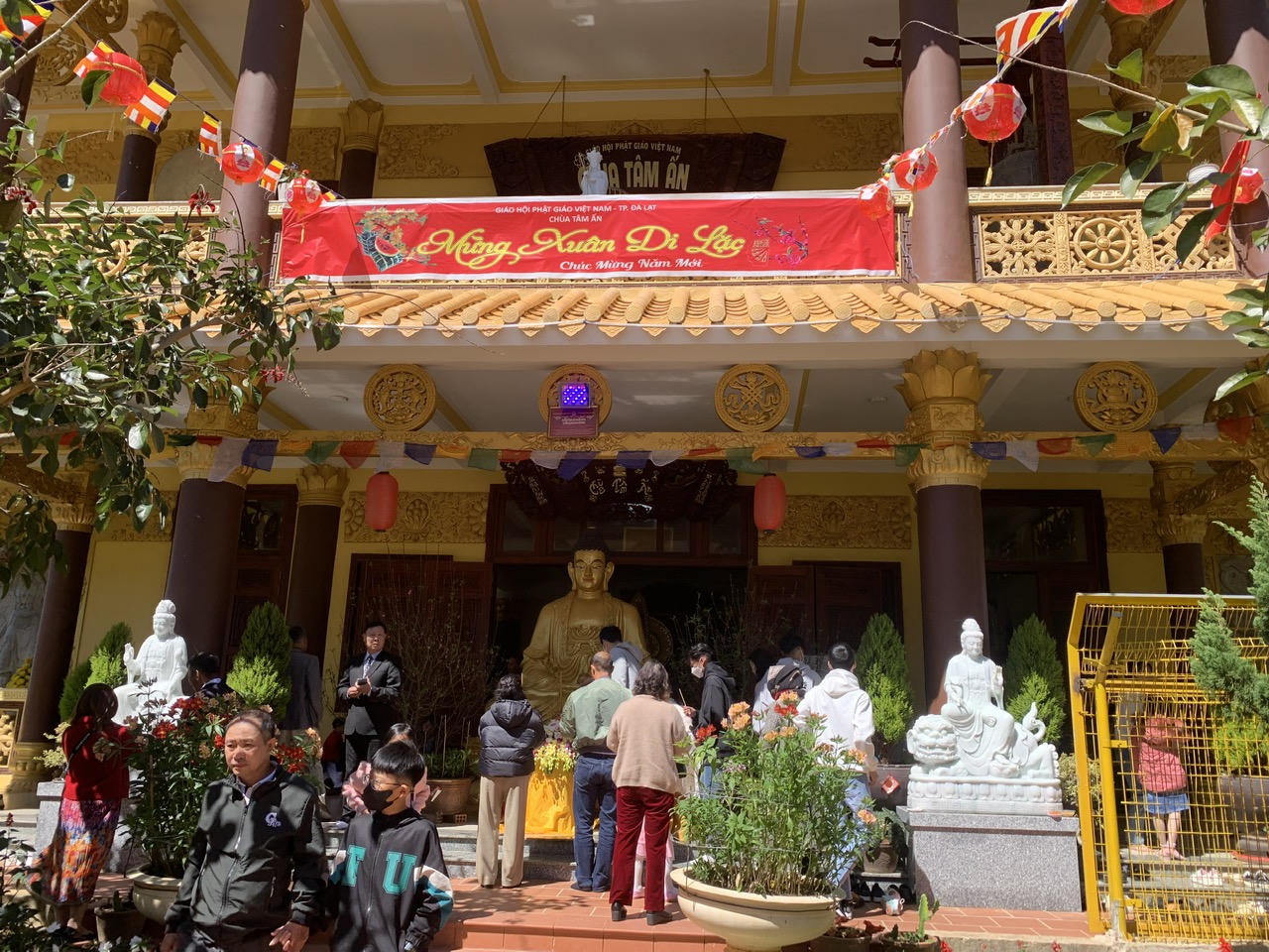 Du khách "đổ bộ", phố núi Đà Lạt nhộn nhịp ngày đầu năm