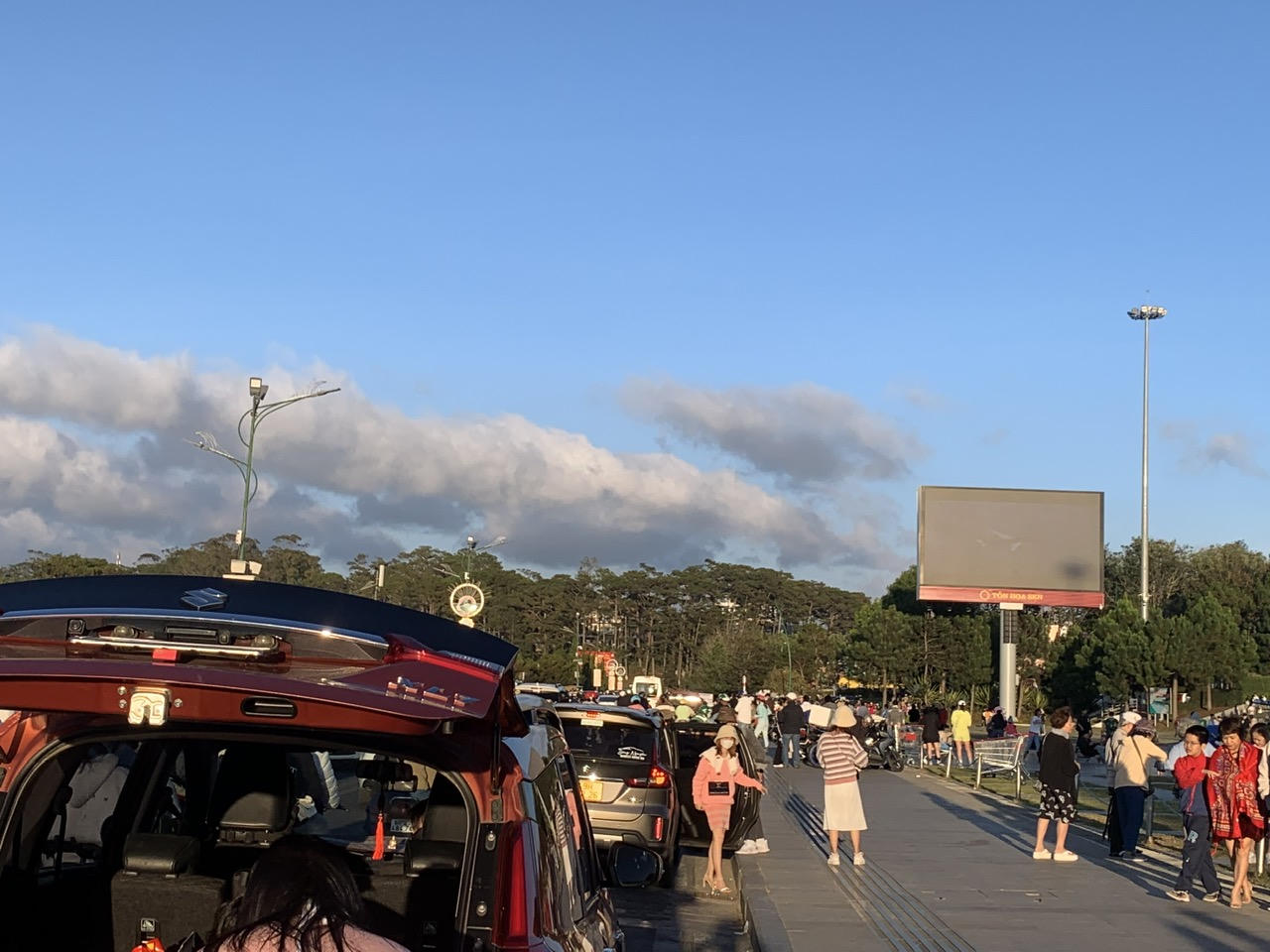 Du khách "đổ bộ", phố núi Đà Lạt nhộn nhịp ngày đầu năm