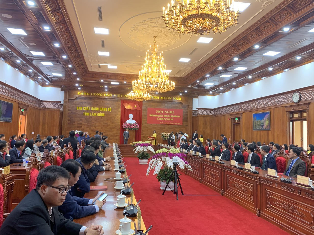 Phó Ban Nội chính TƯ Nguyễn Thái Học được chỉ định giữ chức Quyền Bí thư Lâm Đồng