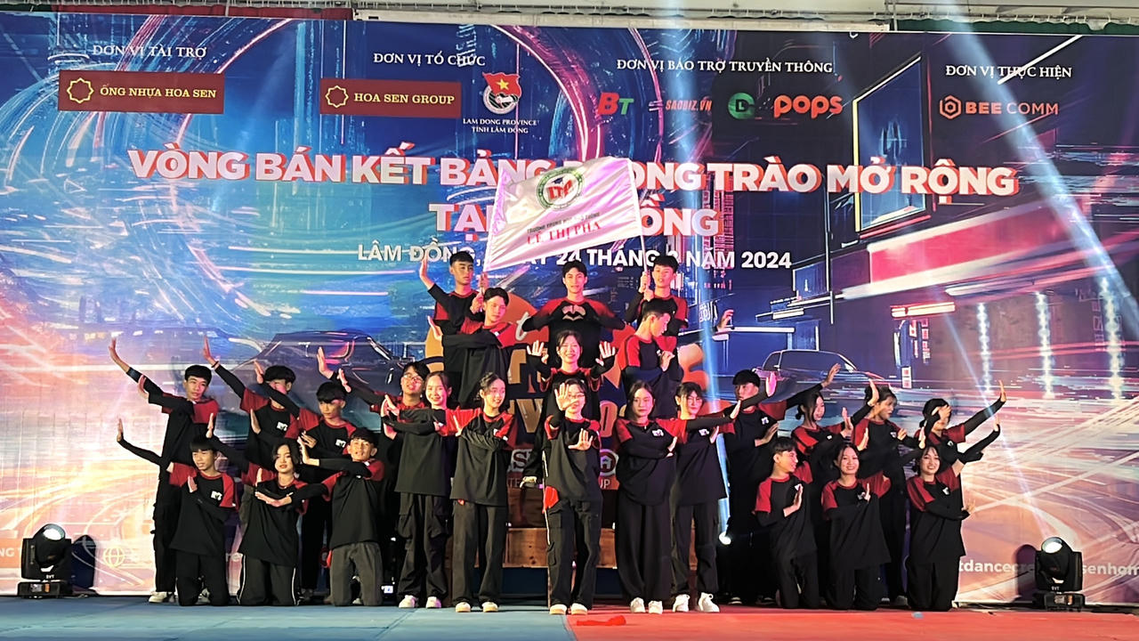 Vũ điệu Dalat Best Dance Crew 2024 khuấy động Lâm Đồng