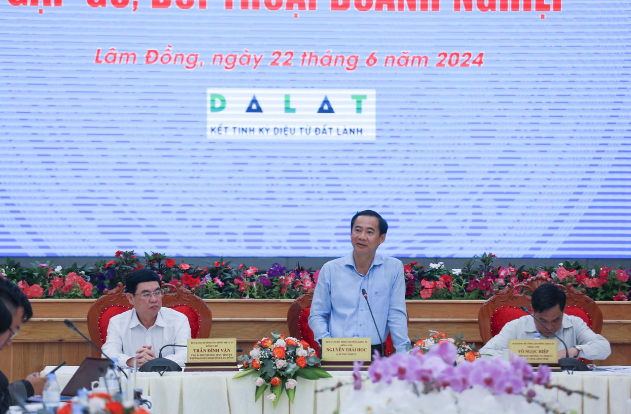 Lâm Đồng cam kết cải thiện môi trường đầu tư, đồng hành cùng doanh nghiệp