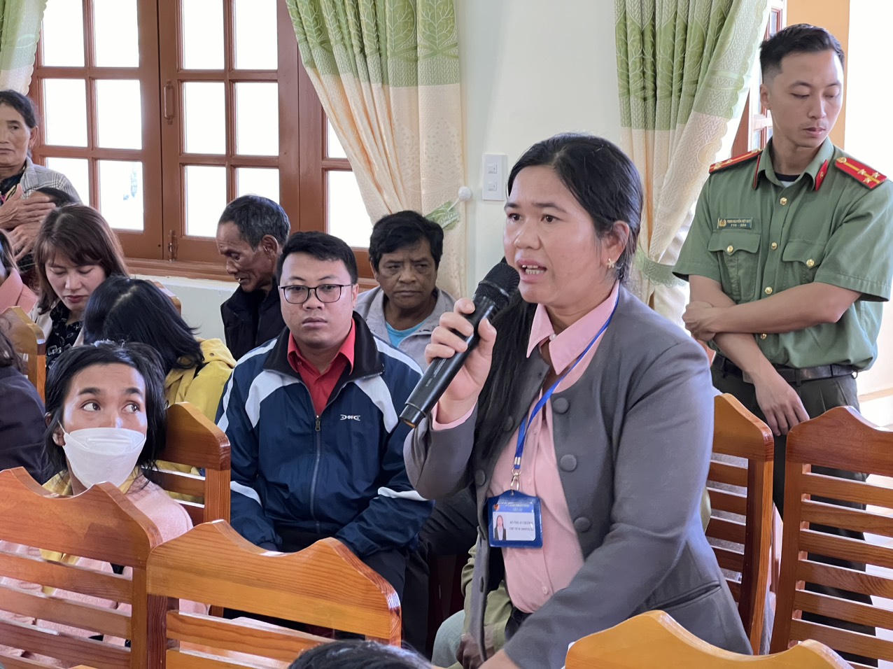 Trưởng Ban Nội chính Trung ương tiếp xúc cử tri Lâm Đồng