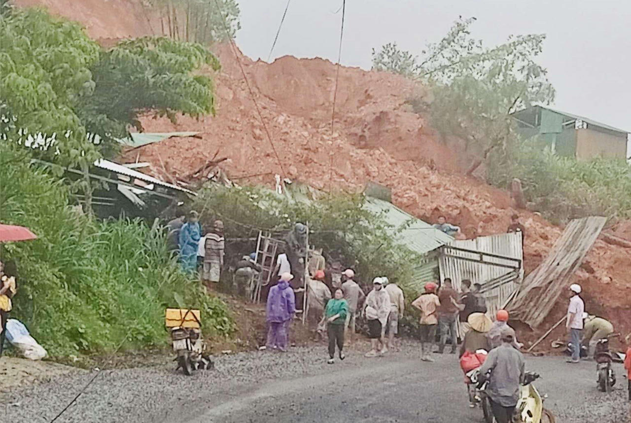 Tiếp tục xảy ra sạt lở gây chết người ở Lâm Đồng