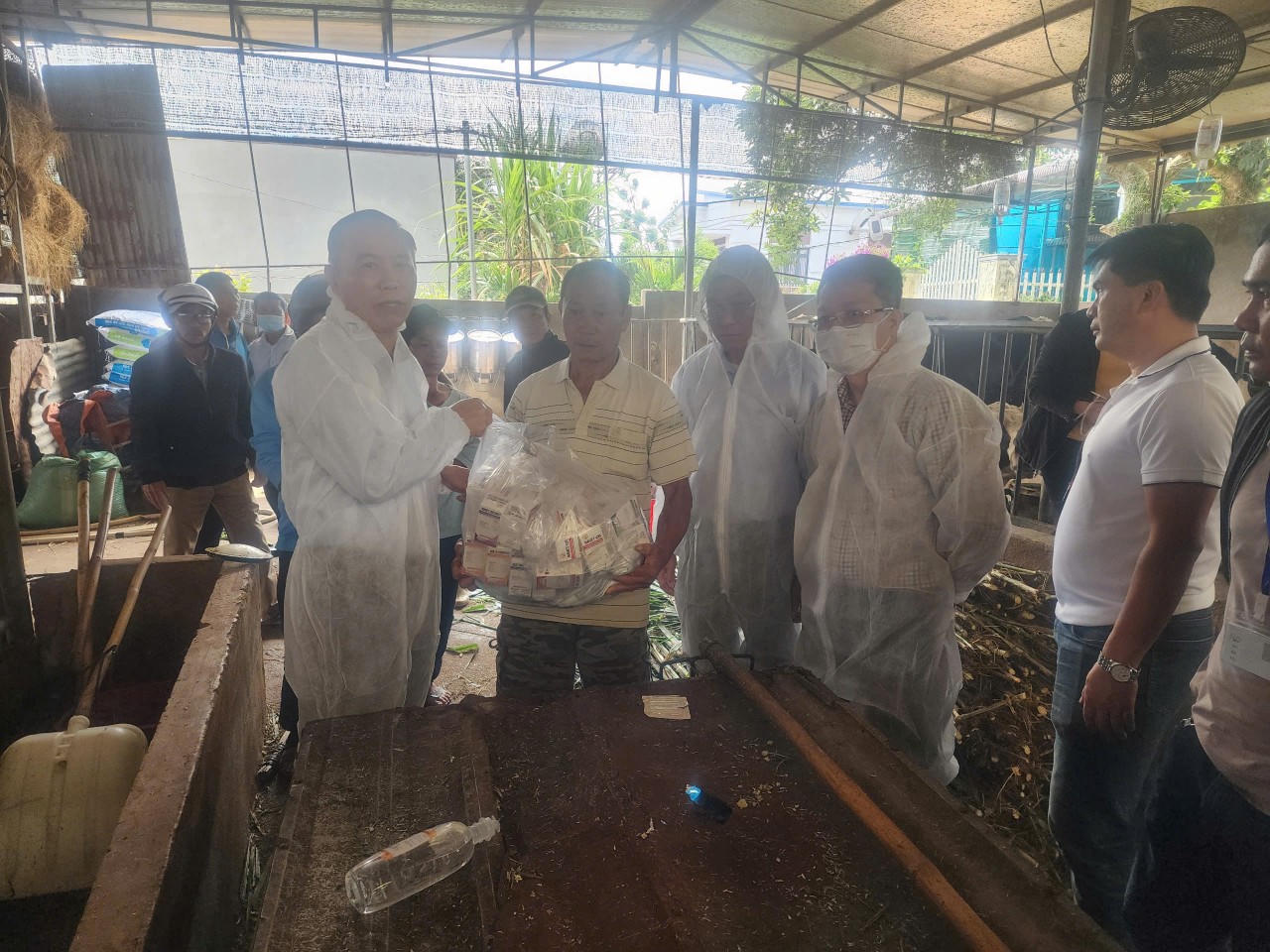 Thứ trưởng Bộ NN&PTNT kiểm tra khu vực bò sữa chết hàng loạt tại Lâm Đồng